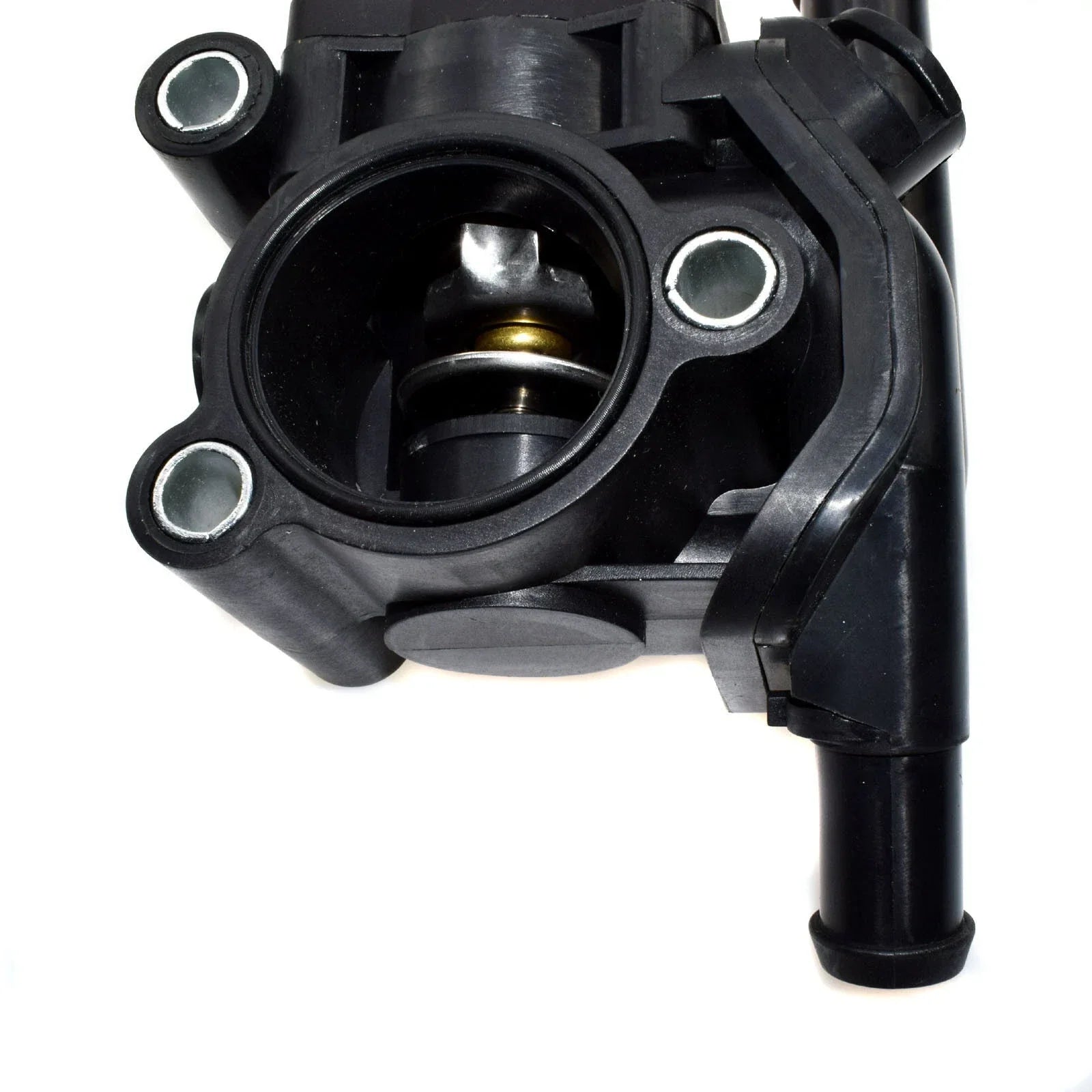 Black Thermostat Housing Assembly for Ford Focus, Escape, Mazda (2000-2012)