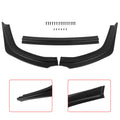 Front Bumper Lip for Mitsubishi Lancer EVO X (2008–2017) Matt Black