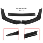 Front Bumper Lip for Mitsubishi Lancer EVO X (2008–2017) Matt Black