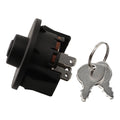 Ignition Switch with Key for Lawn Mowers (1172221, 1374100)