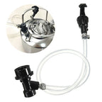 Clear Beer Line Tool Set with Picnic Tap Faucet for Homebrew Keg