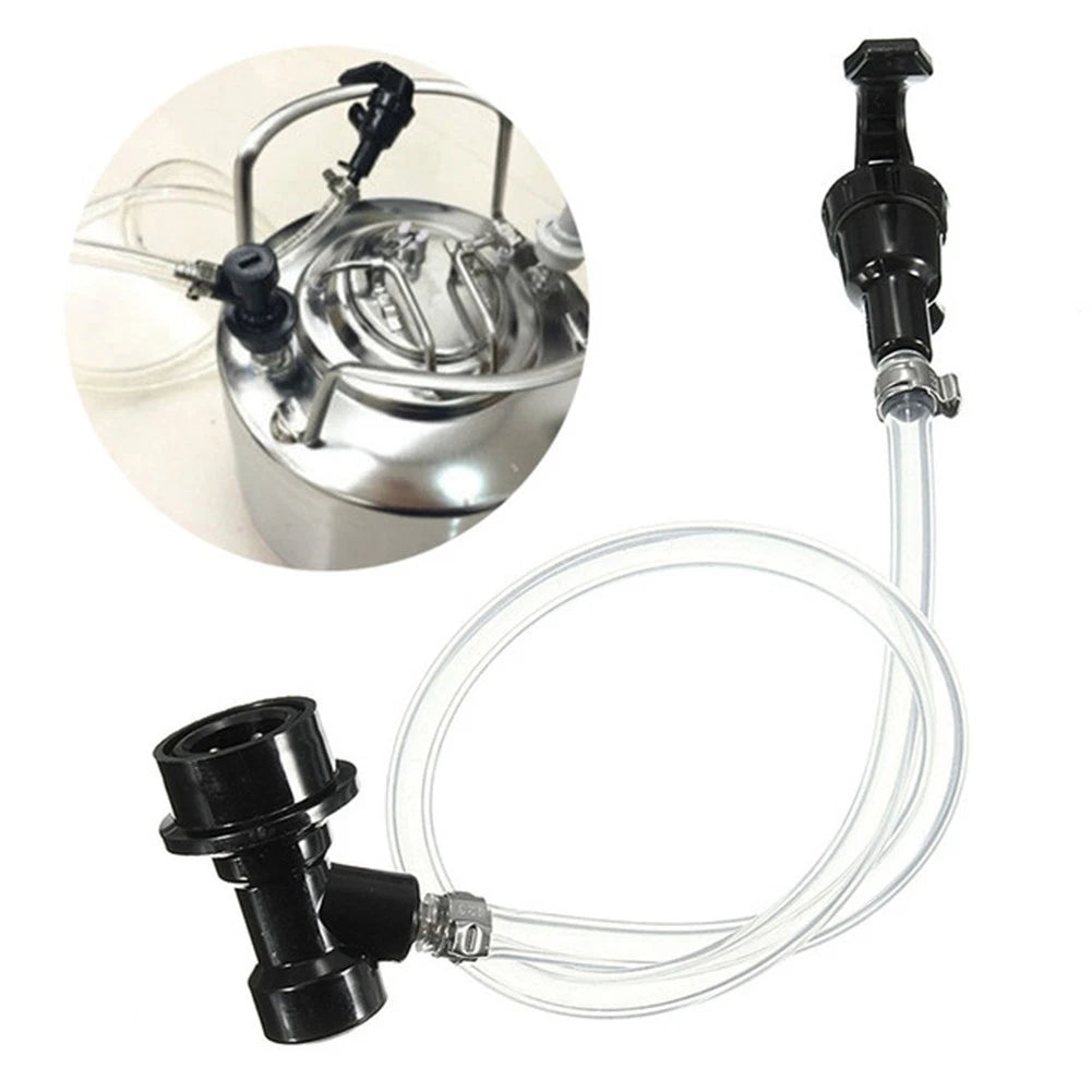 Clear Beer Line Tool Set with Picnic Tap Faucet for Homebrew Keg