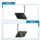 Tow Hook Cover A2048850224 for Mercedes-Benz GLK300 GLK350 (2010–2015) Black