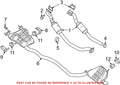 Exhaust System Hanger Bracket for Dodge (2011–2021) OEM Mopar