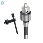 JT33 Keyed Drill Chuck with R8 Shank & Key for