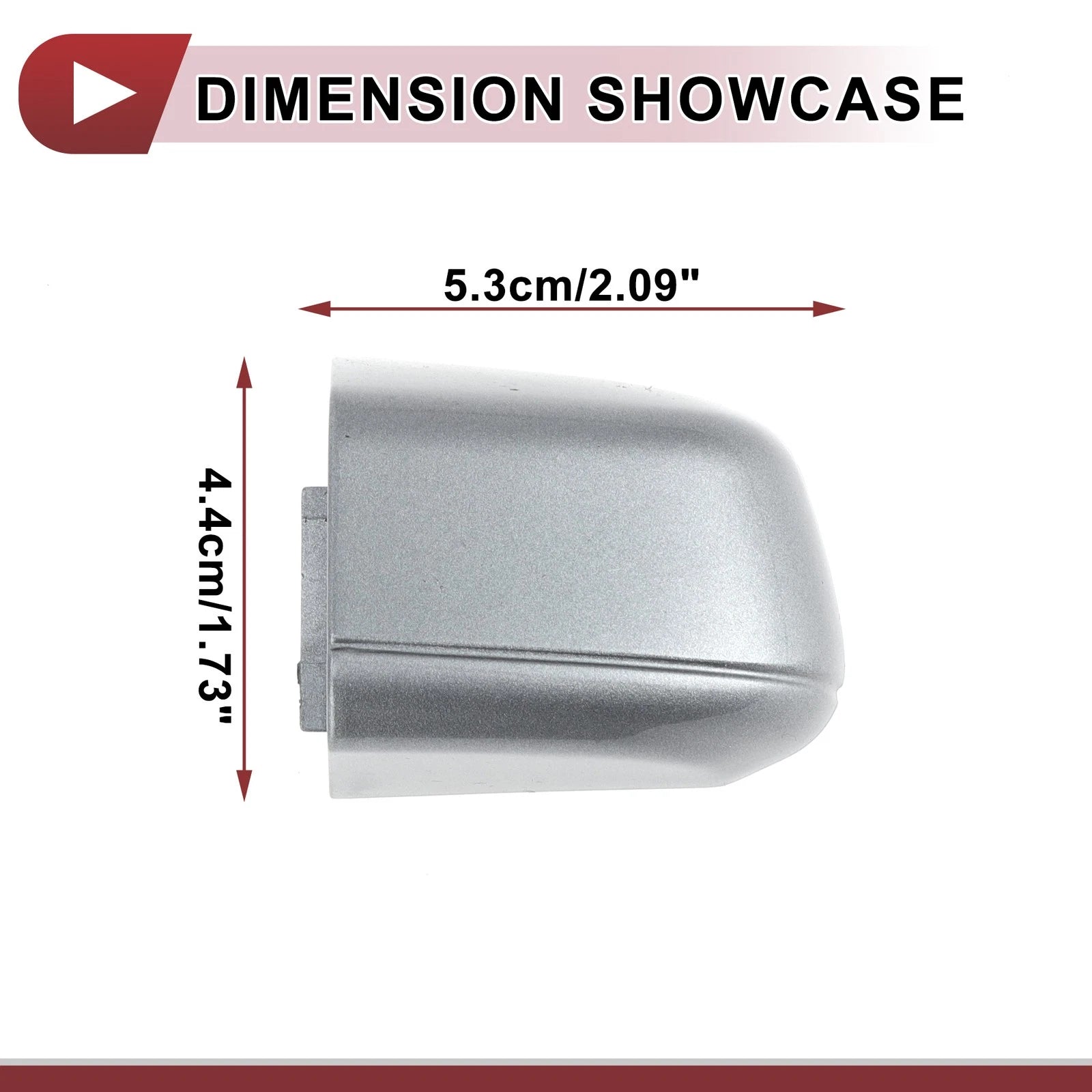 Front Right Door Handle for Honda Accord (2018–2020) Silver Tone ABS