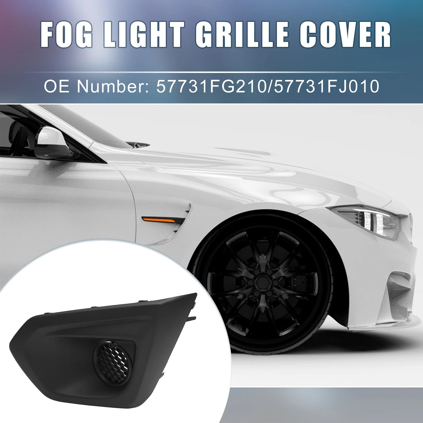 Fog Light Grille Cover Trim for Subaru Impreza (2012–2014)