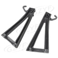 Rear Passenger Foot Peg Rest Bracket for Yamaha YZF R6 (2006-2011) Black