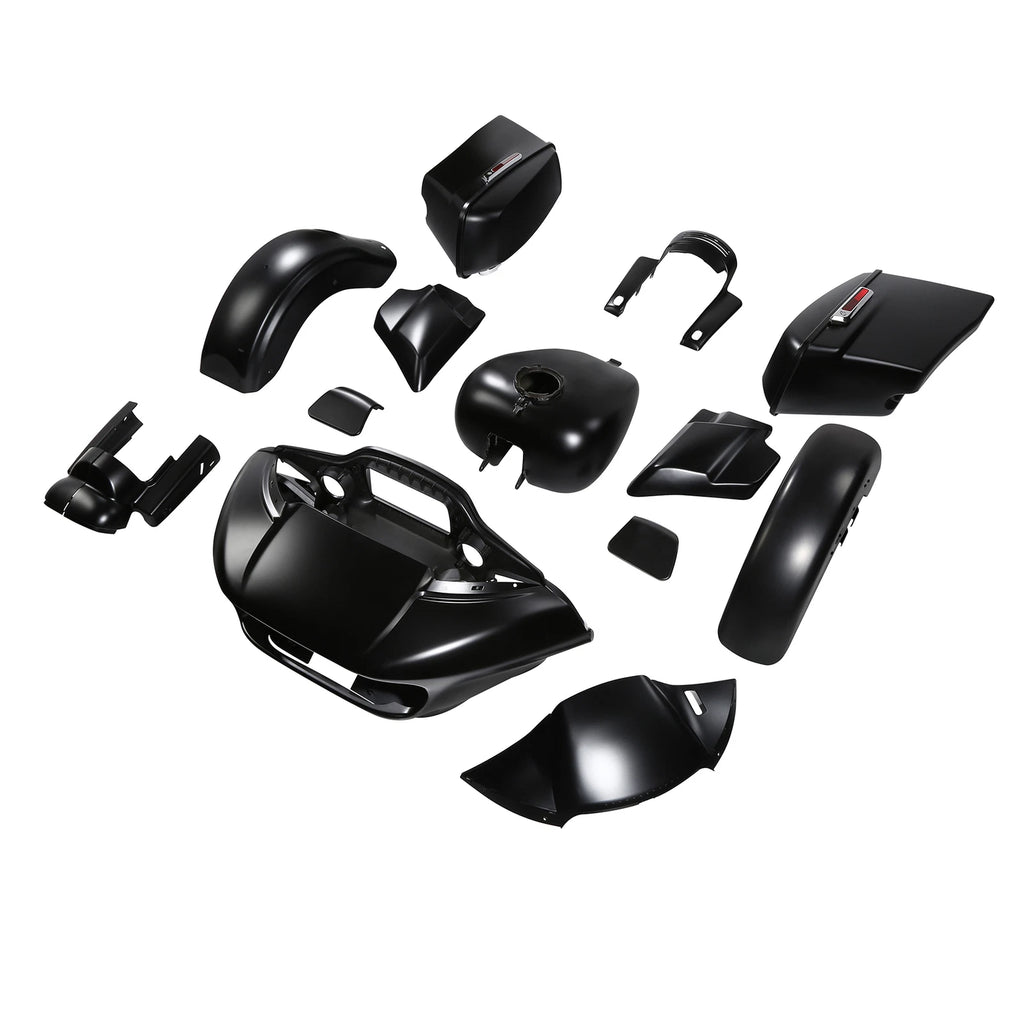 Fairings Bodywork Kit for Harley Touring Road Glide Special (2015–2023) Black Denim