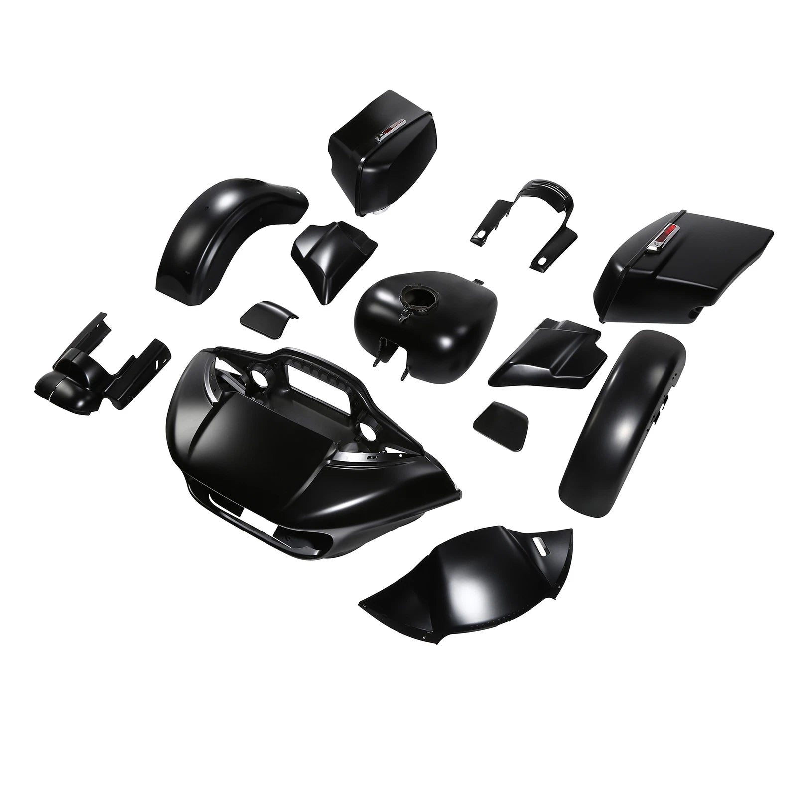 Fairings Bodywork Kit for Harley Touring Road Glide Special (2015–2023) Black Denim