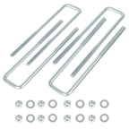 Leaf Springs for Chevy GMC Sierra (1988–2019) 2.5" Wide 12.5" Extended U-Bolts