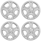 4 17" Hub Caps Full Bolt-On Wheel Covers Skins Steel Rim for 17-19 Ford Escape S