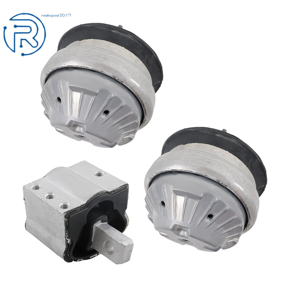 Motor Mount & Trans Mount Set of 3 for Mercedes-Benz C-Class (2001-2011)