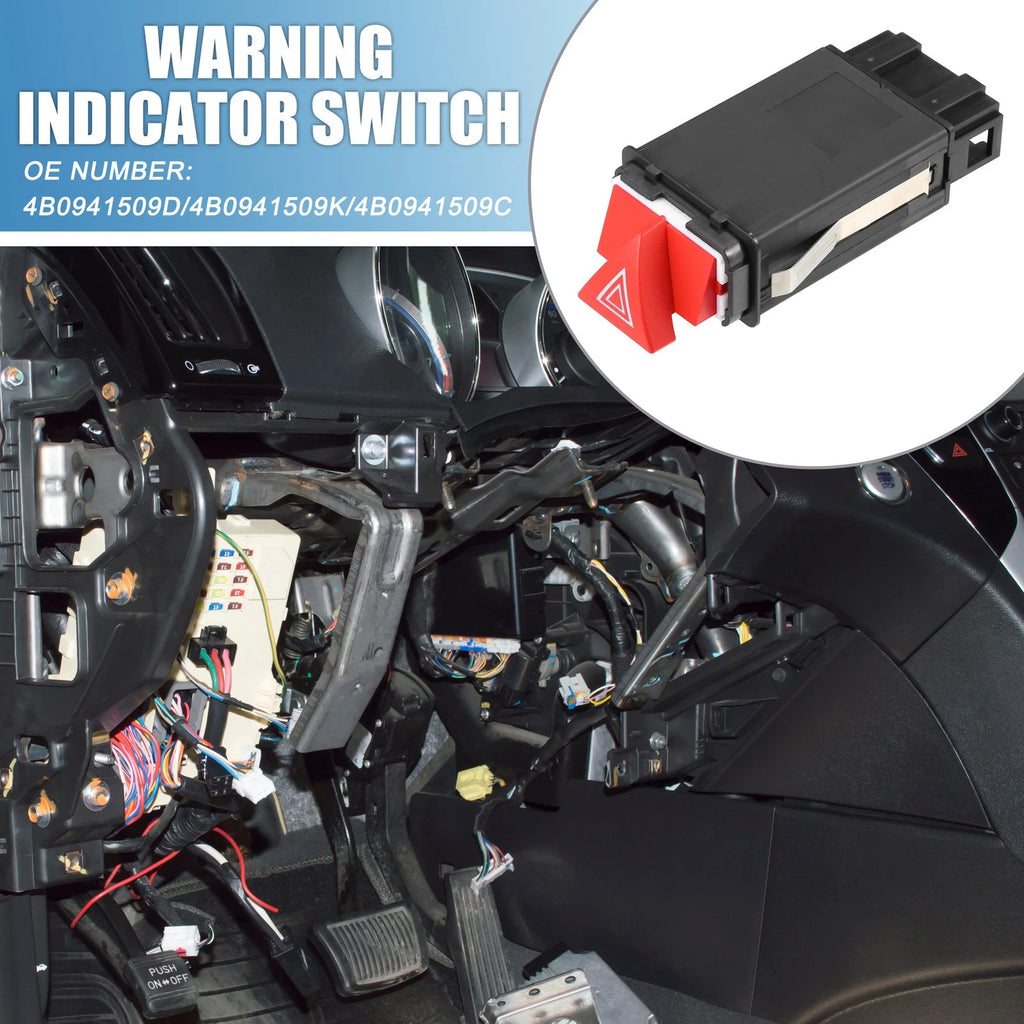 Warning Indicator Switch No. 4B0941509D for Audi A6 S6 (1998–2004)
