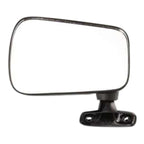 Manual Remote Mirror for Volkswagen Jetta (1980–1984) Left Side Textured Black