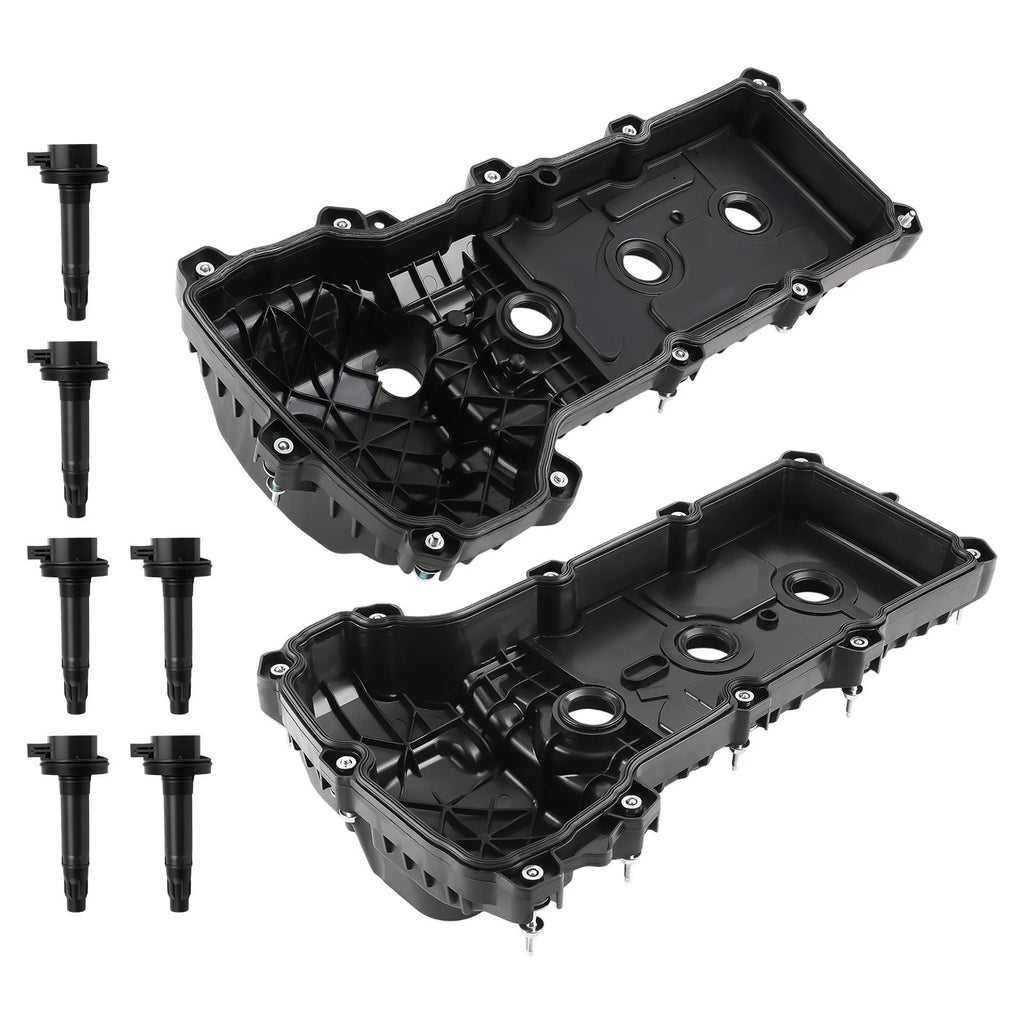 Valve Cover with 6 Ignition Coils for Ford Mustang 3.7L V6 (2011–2017)