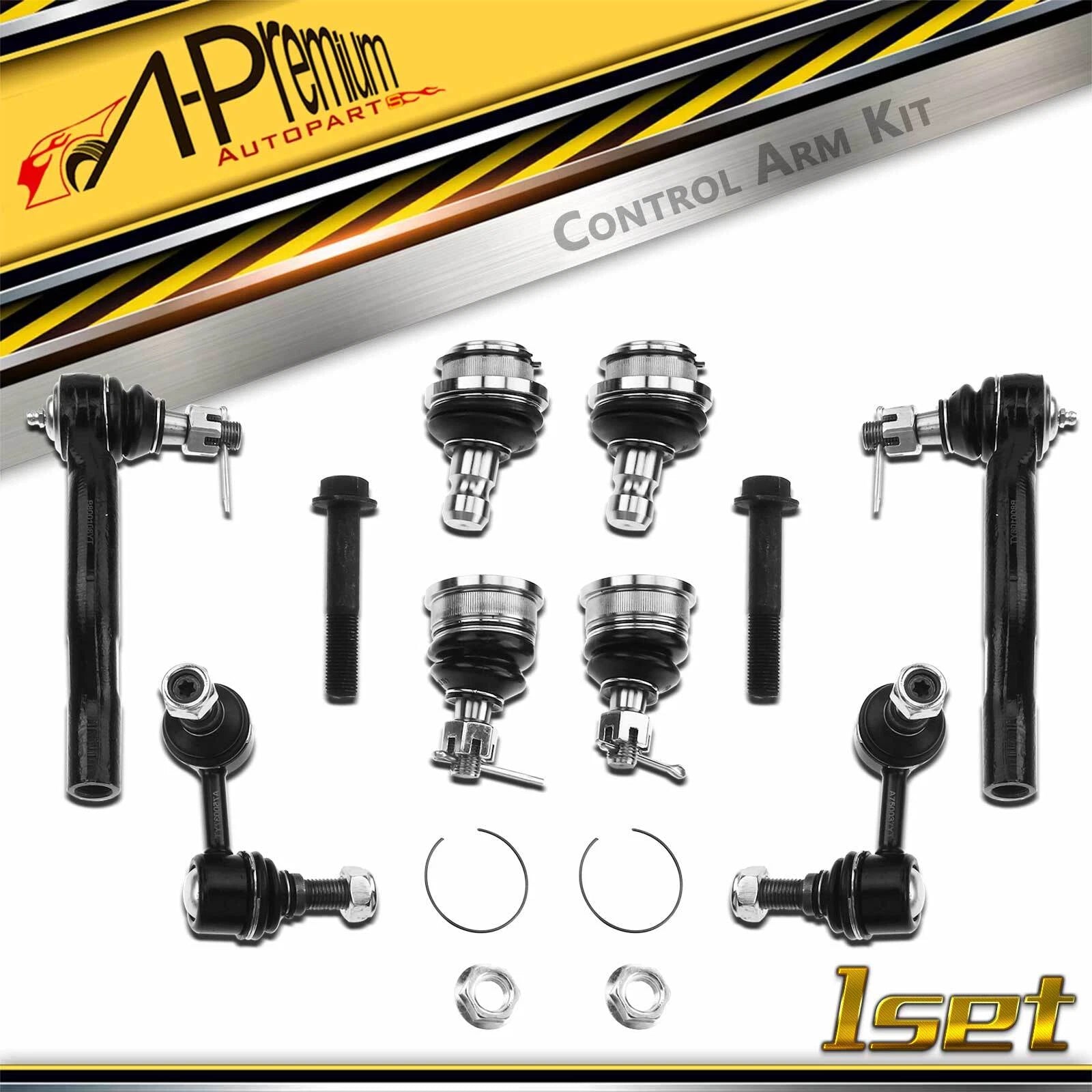 8x Rear Sway Bar Link Tie Rod Ends for Nissan Pathfinder (2005–2015)