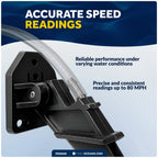 Pitot Tube Kit for Marine Boat Speedometer (Up to 80 MPH)