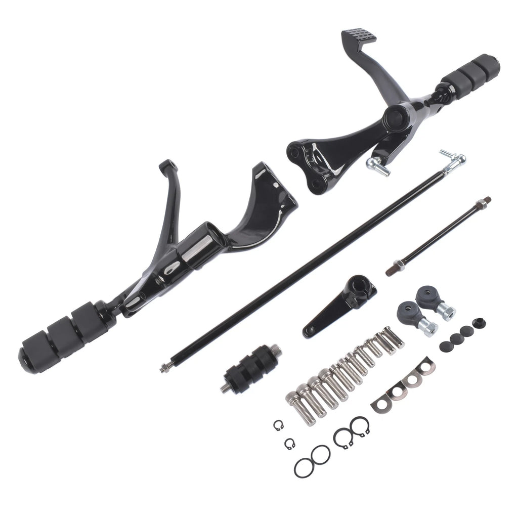 Forward Controls Foot Pegs Levers Linkages for Sportster XL883 1200 (2004–2013)
