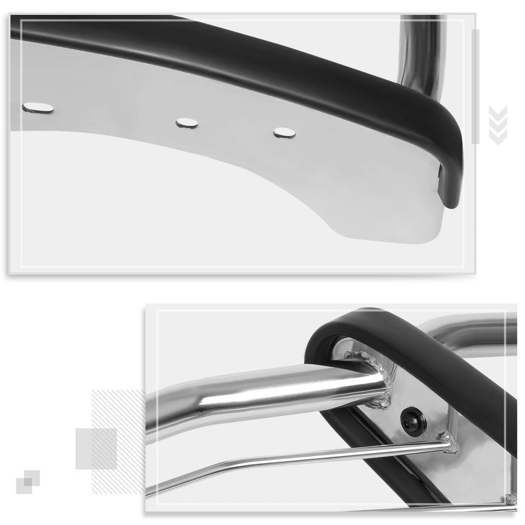 Front Bumper Brush Grille Guard for Chevy Colorado (2015–2019) - Chrome