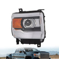 Headlight Passenger Side for GMC Sierra 1500 2500 3500HD (2014–2019)