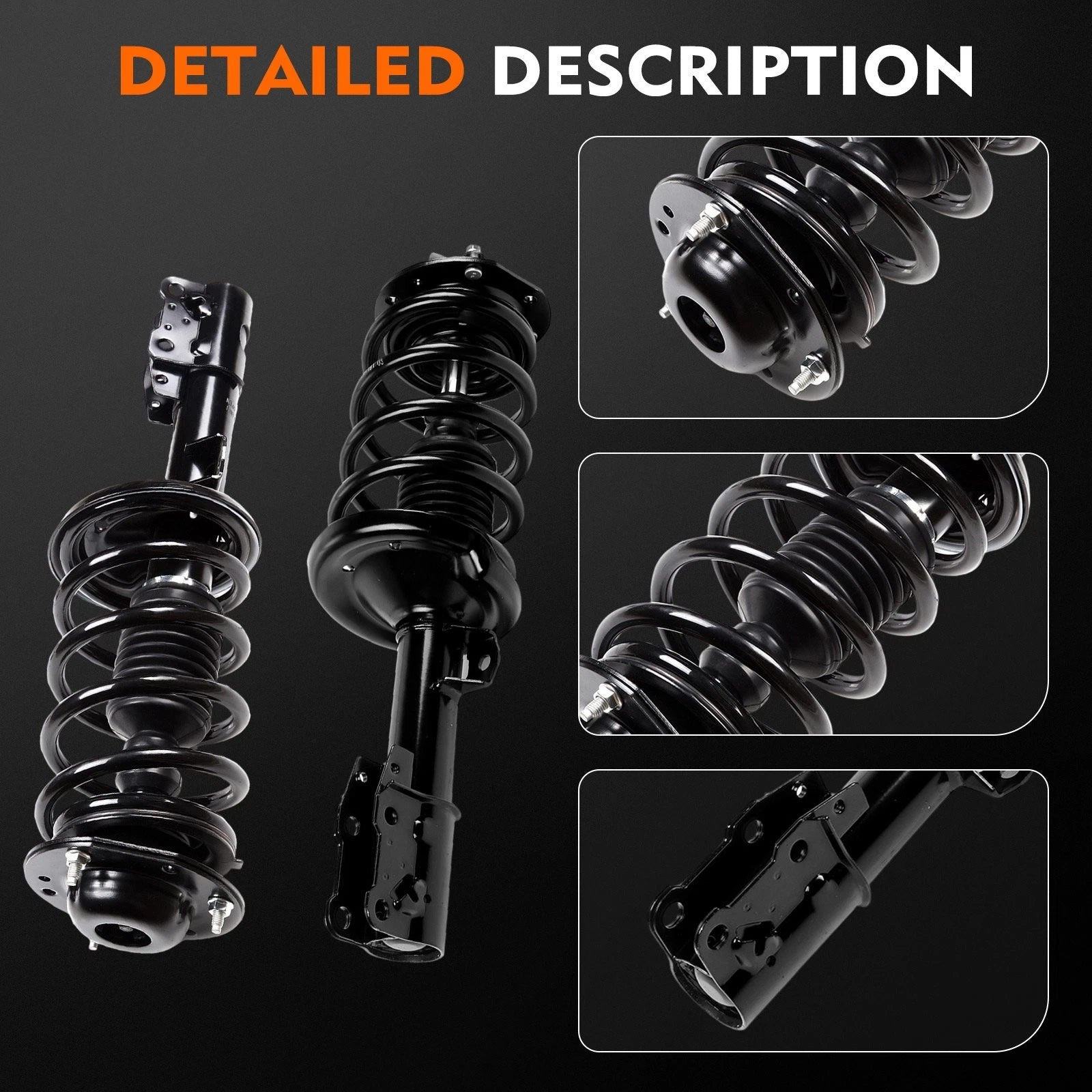 Suspension Strut Shock Control Arm Sway Bar Tie Rod for Chevy Cobalt (2005–2010)