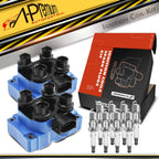 2x Ignition Coil & 8x Iridium Spark Plug for Ford F-150 (2004–2020)