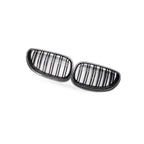 Carbon Pattern Dual Line Front Grille for BMW 5 Series E60 E61 (2004–2009)