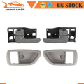 Inner Driver Passenger Side Door Handle w/ Bezel for Toyota Sequoia Tundra (2000–2023)