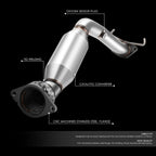 Front Catalytic Converter for Buick Allure, Lacrosse & Pontiac Grand Prix (2004–2009)