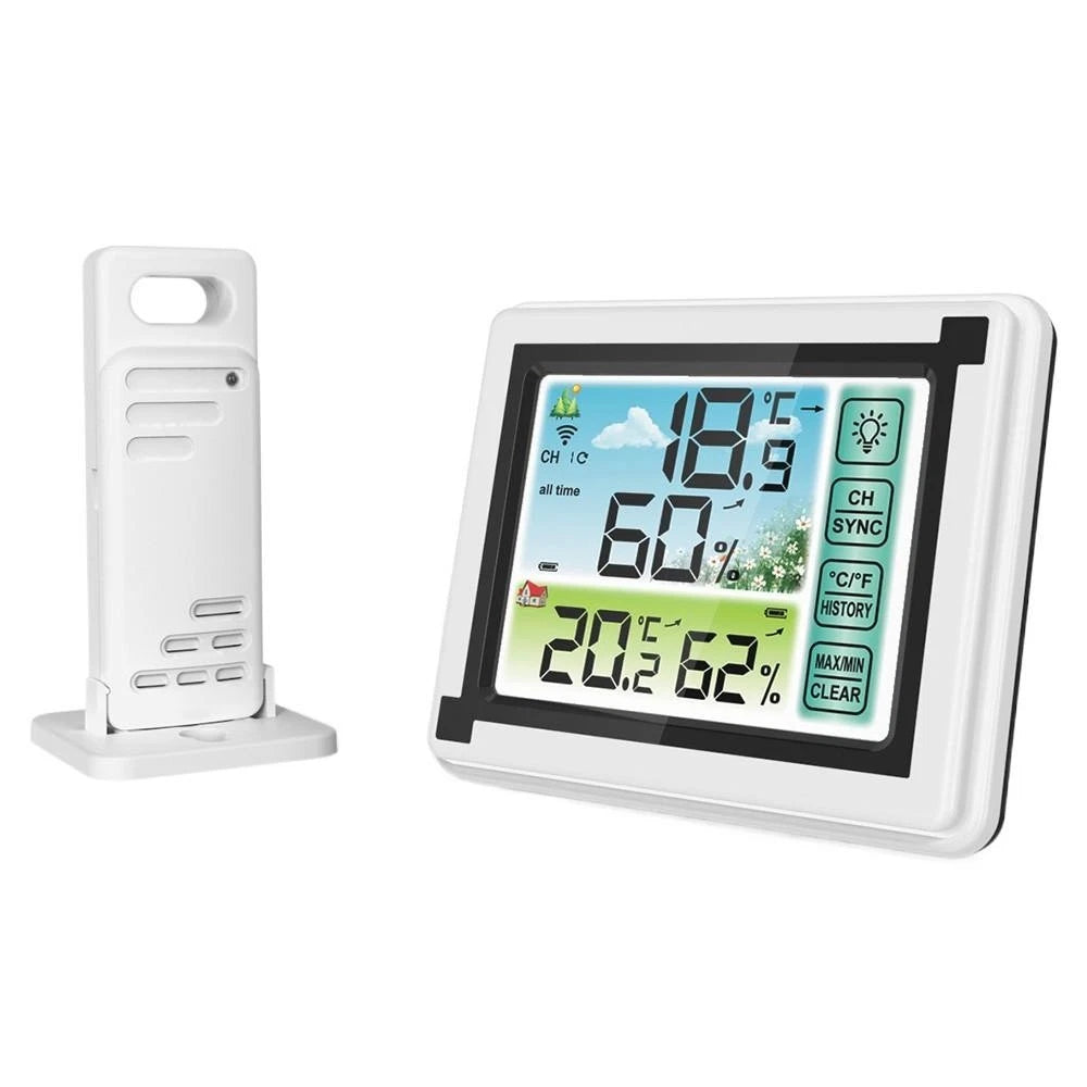 Wireless Weather Station Thermometer for Home Office Baby Room