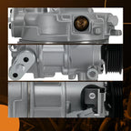 Air Conditioning Compressor for Ram ProMaster (2014–2022) V6 3.6L 198396 w/Clutch