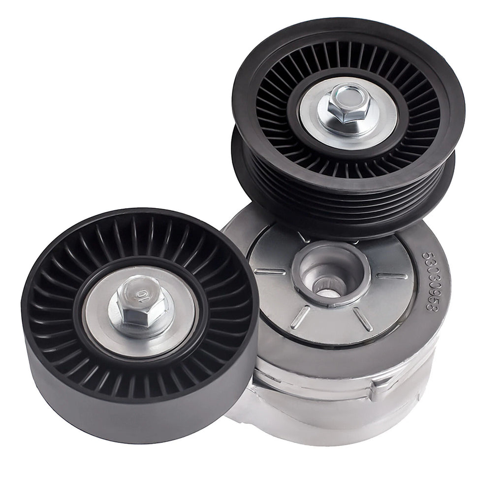 Serpentine Belt Tensioner with Pulley for Dodge Jeep Mitsubishi (2000–2006)