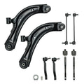 10x Front Lower Control Arm Ball Joints Sway Bar for 2013-2019 Nissan Sentra