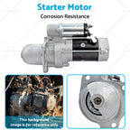 Starter Motor for Bobcat Skid Steer Loaders 763C 763F 763G 773 (6660797)