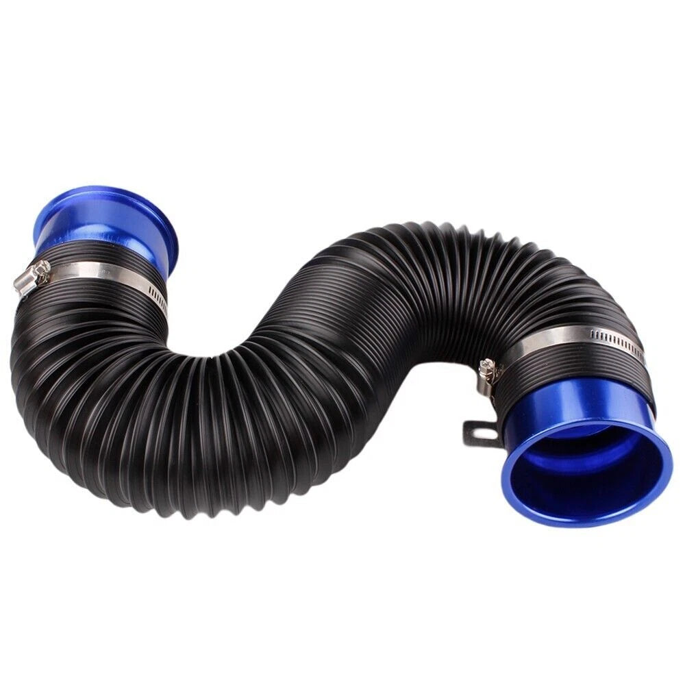 3" Flexible Cold Air Intake Hose Filter Pipe Kit for Universal Applications