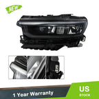 Headlight Left for Jeep Grand Cherokee (2021–2024) w/o Leveling w/o Animation
