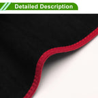 Dashboard Dash Cover Mat for BMW X3 (2011-2017) Sun Protector Pad Black Red