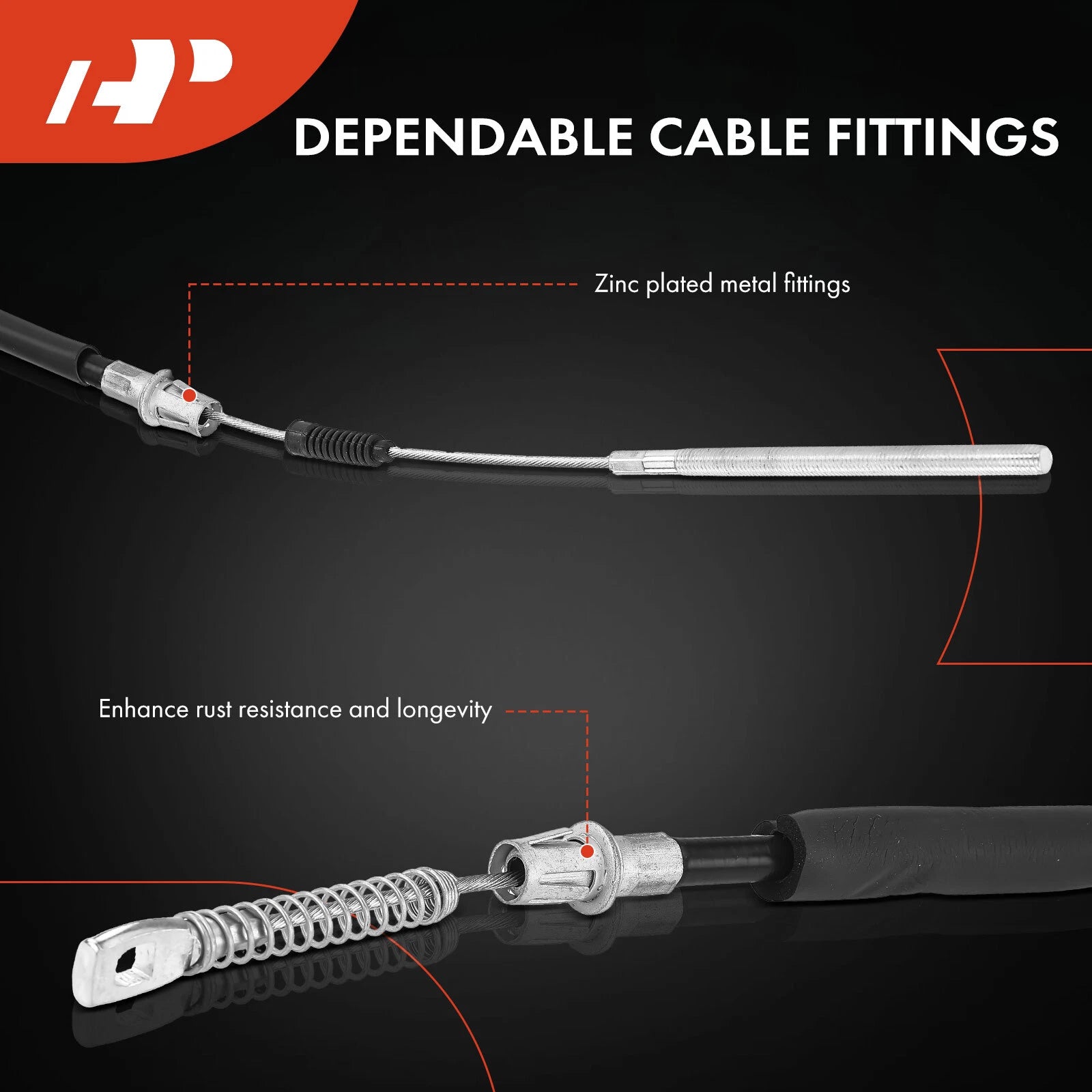 Rear Right Parking Brake Cable for Chevy Blazer (1998-2005)