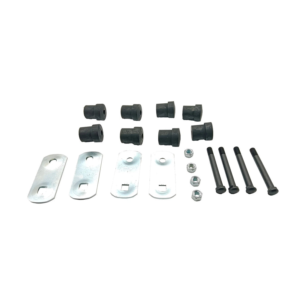 Pair Leaf Spring Rear Shackle Kits for Camaro Nova Firebird (Shackles Bushings)