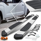 Set of 2 Chrome Side Step Nerf Bars for Toyota Tundra CrewMax (2022–2024)