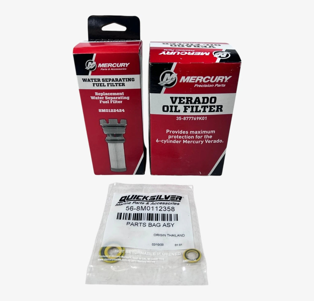 100 Hour Maintenance Kit for Mercury Marine Verado 200-300 HP (200-300) 8M0097858