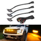 Front Grille for Ford F-150 Raptor (2017–2020) Amber LED Running Light