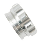 2 x 50.8mm Aluminium Weld On Filler Neck And Cap Water Tank Sliver