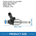 Set of 4 Fuel Injectors No.06H906036G for VW Passat B6 B7 (2005–2014)