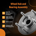 Front Wheel Hub Assembly for Mitsubishi Outlander Sport (2011–2018) 930005