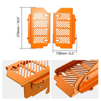 CNC Radiator Guard Protector for KTM 125 250 350 450 SX SXF XCF 2016–2019