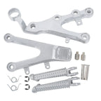 Driver & Passenger Footpegs Footrests Bracket for Yamaha YZF R6 (2006-2016)