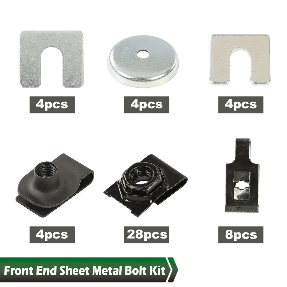 Front End Sheet Metal Bolt Kit for GM A Body (1964–1976)