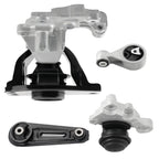 Set of 4 Engine Motor & Trans Mounts for Nissan Rogue 2.5L L4 (2008–2013) 11220ET81B